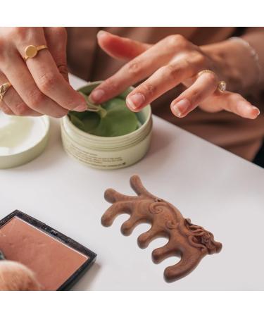 Beavorty Head Scalp Comb - Wide Tooth Wooden Scalp Massage & Stimulator for Women - Enhance Hair Health - Buy Online on GoSupps.com