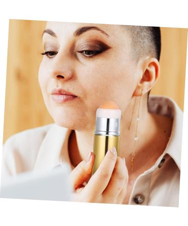 FOMIYES 3pcs Volcanic Stone Oil-Absorbing Ball Massaging Tools Massaging Volcanic Skin Rolling Volcano Stone Goldenx3pcs 1 count (Pack of 1) - Buy Online on GoSupps.com