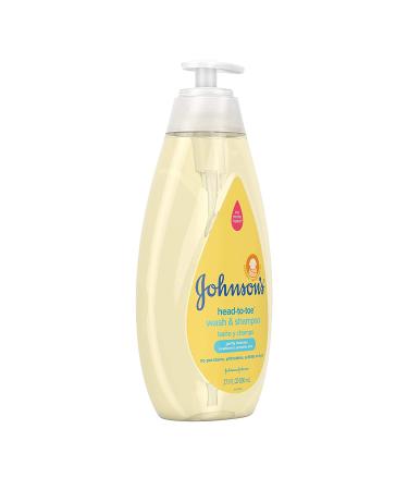 Johnson's Tear-Free Baby Wash & Shampoo - Hypoallergenic  Gentle for Sensitive Skin  27.1 fl. Oz - Buy Online on GoSupps.com