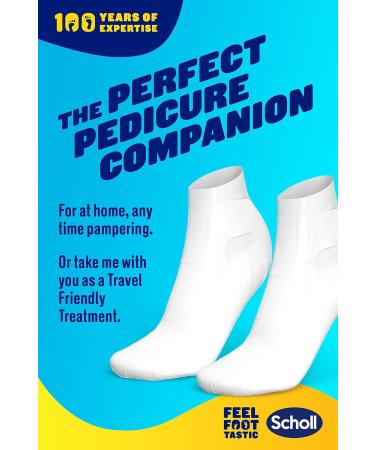 Scholl Coconut Oil Foot Mask Socks - 6 Pairs, Fragrance-Free - Buy Online on GoSupps.com