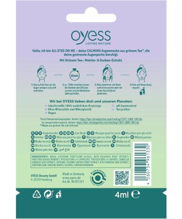  Oyess OYESS Loving Nature Eye Mask - Buy Online on GoSupps.com