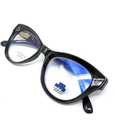 Buy Exclusive +1.00 Blue Light Filter Reading Glasses for Women | Venice Cat 3D Modern Design - Anti Blue Light Computer Glasses - Buy Online on GoSupps.com
