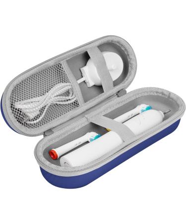 LOPHE Electric Toothbrush Travel Case Dustproof Toothbrush Storage Holder Portable Toothbrush Protective Cover Bag Electric Toothbrush Case Container for Business Camping Travel (Royal Blue) - Buy Online on GoSupps.com