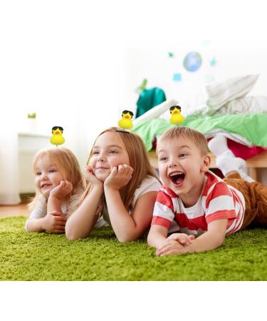 Duck Shaped Hairpin Vibrant Yellow Duck Hairpin Set | 10 Yellow Duck Design Plush Hairpin Collection for Kids Women Girls - Buy Online on GoSupps.com