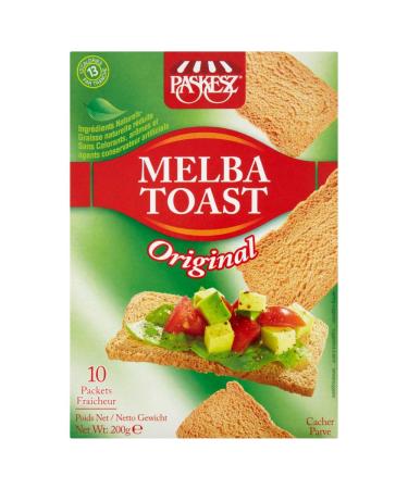 Paskesz Melba Toast, Original, 7 oz