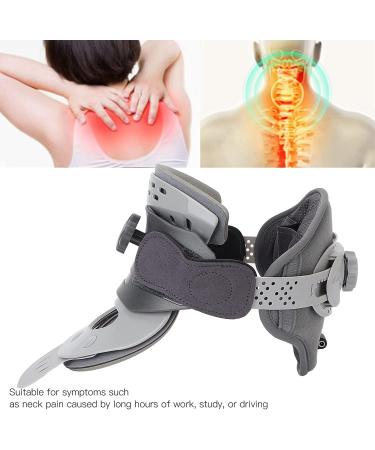SSDDDLZEQ Cervical Neck Traction Device - Pain Relief & Support with Temperature Regulators | International Shipping - Buy Online on GoSupps.com