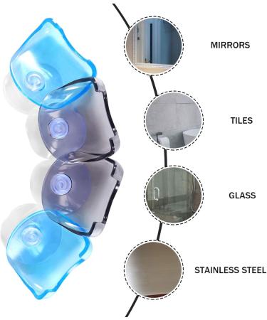 OSALADI 12 STK Suction Cup Shaver Holders & Clothes Rack Organizer - Bathroom Razor Stand & Manual Resin Hanger - Buy Online on GoSupps.com