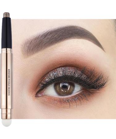 Glitter Eyeshadow Stick Set - 3 Metallic Pearl Shimmer Colors | Dual-Ended Highlighter Pen for Sensitive Eyes | High Pigmented & Easy to Apply | Makeup Essentials - Buy Online on GoSupps.com