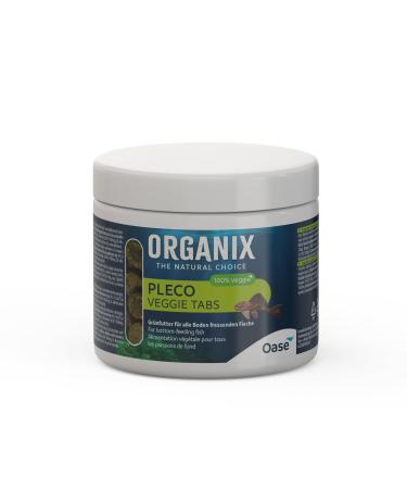 OASE ORGANIX Pleco Veggie Tabs 175 ML - Green Food for Bottom Feeders Aquarium Food for Herbivores