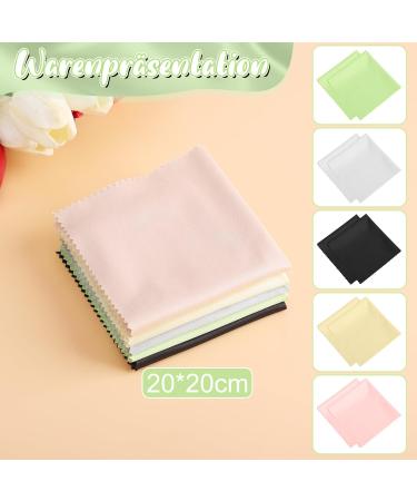 20 Premium Microfiber Glasses Cleaning Cloths - Optician Quality for Glasses Cell Phones & Tablets | 20x20cm - Buy Online on GoSupps.com