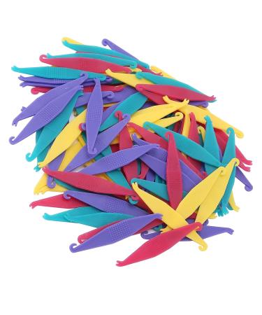 100pcs Braces Rubber Bands Placers - Disposable Plastic Orthodontic Elastics Hooks Tool for Effective Teeth Alignment - Buy Online on GoSupps.com