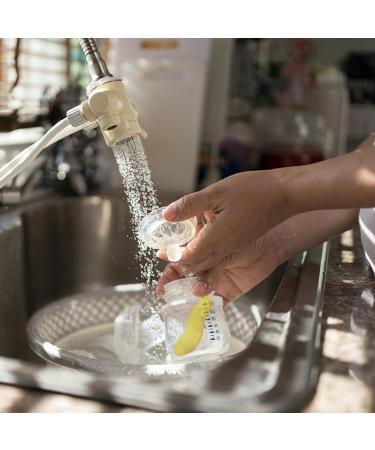 Bottle Cleaning Sponge Reuseable Beans-Shaped Bottle Cleaning Sponge Cute Heat Resistance Bottles Sponge for Internal Cleaning Small Mouth Bottle Internal Cleaning Sponge Yellow - Buy Online on GoSupps.com