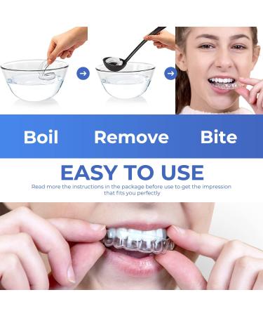 Custom Moldable Dental Night Guard for Teeth Grinding - Prevent Bruxism and Clenching - Buy Online on GoSupps.com
