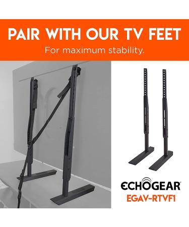 ECHOGEAR TV Safety Straps - Anchor TVs Up to 90" to Furniture Or The Wall - Pre-Assembled Anti-Tip Strap Includes All Hardware for Baby Proofing Your TV - Buy Online on GoSupps.com
