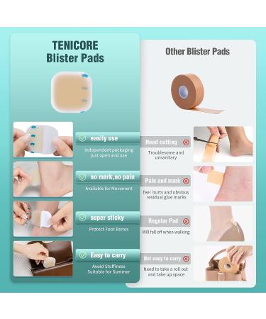 Bunion & Blister Pads for Men & Women | Bunion Relief, Corn & Toe Protector | Sole & Heel Cushions | Waterproof Thin Design | TENICORE - Buy Online on GoSupps.com