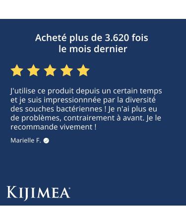 Kijimea FloraCare inspir par le microbiome vaginal naturel | 33 souches sp cifiques de lactobacilles une dose particuli rement lev e + vitamines B2 B3 B7 et zinc - 28 g lules 28 unit (Lot de 1) - Buy Online on GoSupps.com