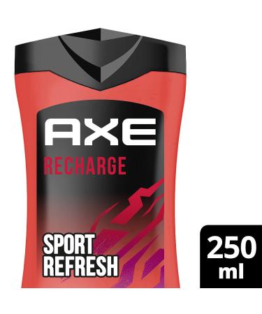 AX 3-in-1 Shower Gel & Shampoo - Calca Sports Refresh Long-Lasting Freshness & Fragrance Dermatologically Tested 250ml Pack - Buy Online on GoSupps.com