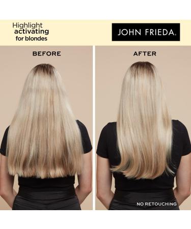 John Frieda Sheer Blonde Highlight Activating Moisturising Shampoo and Moisturising Conditioner Duo Value Bundle for Naturaland Colour - Treated Blonde Hair 2 x 500 ml 1 l (Pack of 1) - Buy Online on GoSupps.com