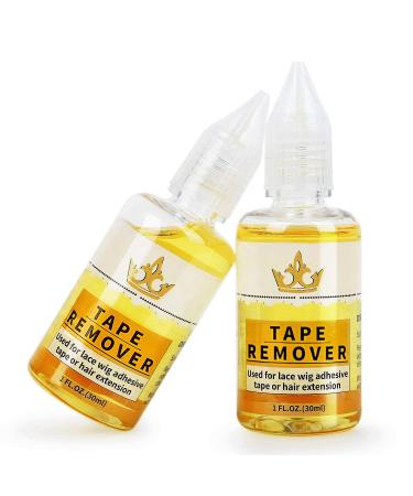 Tape in Extension Remover | Fast Acting Hair Glue & Lace Wig Glue Remover - Two Bottles for Hair Extensions - Buy Online on GoSupps.com