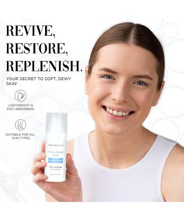 Context Skin Hyaluronic Acid Serum for Face - Deeply Hydrates & Plumps Smooths Fine Lines Enhances Elasticity & Restores Radiance - Pure Hyaluronic Serum for Glowing Youthful Skin - 1.69 Fl oz - Buy Online on GoSupps.com