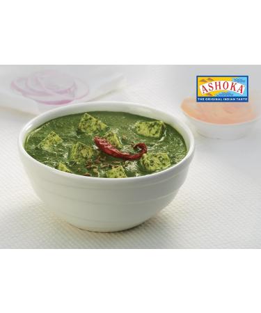 Buy ASHOKA Instant Palak Paneer Tofu - 280g (Pack of 4) | Authentic Indian Curry | Worldwide Shipping - Buy Online on GoSupps.com