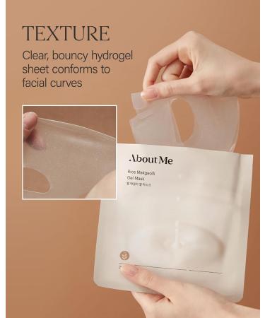 ABOUT ME Rice Makgeolli Skin Softener + About Me Rice Makgeolli Gel Mask Bundle - Buy Online on GoSupps.com