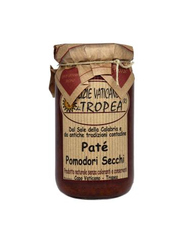 Italian Paste Dried Tomatoes - Italian Artesian Food Gourmet Delicatessen/Authentic Italian Taste - Versatile for Various Recipes - Made 100% Italy - Delizie Vaticane di Tropea 180gr