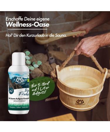 Nordholz Sauna Infusion - 48 Varieties 100ml | Fresh Kick #26 - Natural Sauna Fragrance for Relaxation & Intensive Moments | Premium Sauna Accessories - Buy Online on GoSupps.com