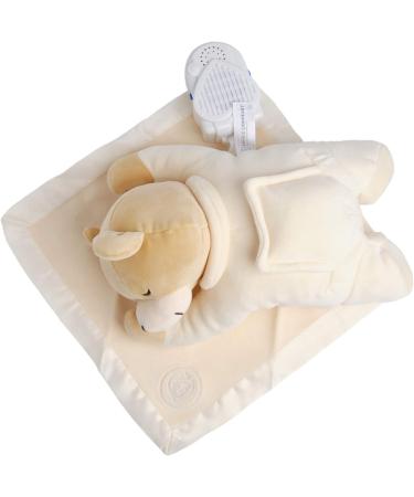 Prince Lionheart Slumber Bear with Silkie| Sleep Aid | Soothing Womb Sounds | Designed By A Doctor | Newborn Infant & Toddler | White Noise | Removeable Sound Box Cream - Buy Online on GoSupps.com