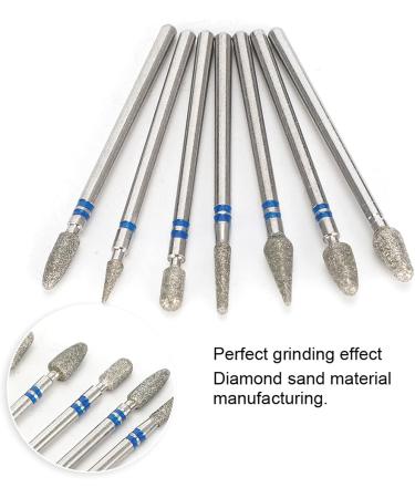 Manicure Drill Bit Sand Electric Manicure Grinding Head Nail Art Manicure Drill Bit Accessory (NO.08) - Buy Online on GoSupps.com