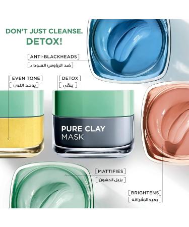 L'Oreal Paris Pure Clay Blemish Rescue Mask 50 ml - Buy Online on GoSupps.com