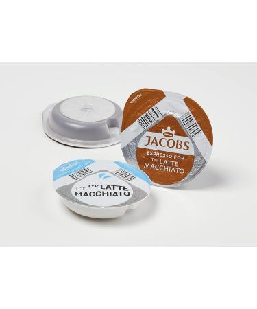 Buy Jacobs Latte Macchiato Classico Tassimo Capsules - Pack of 40 (5 Packs of 8 Drinks) | International Shipping Available - Buy Online on GoSupps.com