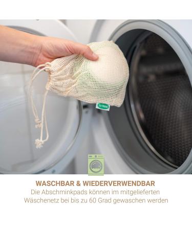 Buy Io Nova Sliming Pads - 12 Washable Cotton Pads for Gentle Facial Cleaning | Sustainable Soft Eco-Friendly Perfect for All Skin Types - Buy Online on GoSupps.com