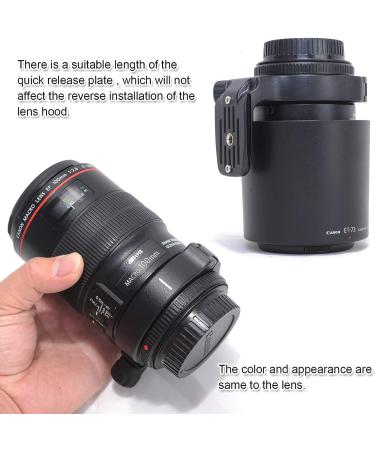 iShoot Tripod Mount Ring for Canon EF 100mm f/2.8L Macro Lens | ARCA Compatible Quick Release Plate | Replacement for Canon Tripod Mount Ring D - Buy Online on GoSupps.com