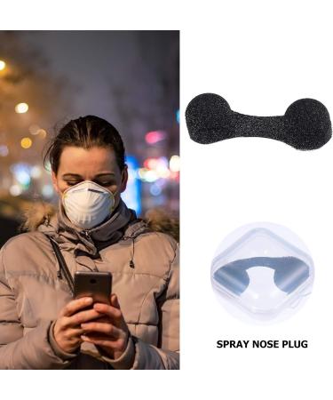 DOITOOL 150 pcs Airbrush Spray Vent Plugs for Filter Wet Anti-Disposable Nose Mask, Men Women Tanning Polishing Sunless Sponge, Dry Nasal Breathing Blackx3pcs - Buy Online on GoSupps.com