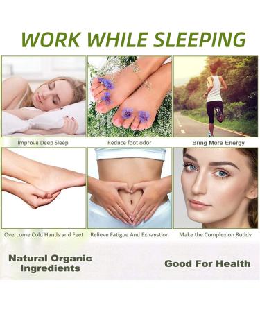 50 Pieces Detox Foot Pads | Adhesive Foot Care for Detoxification & Pain Relief Health Care - Buy Online on GoSupps.com