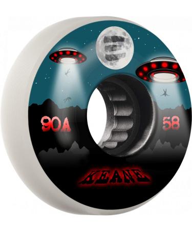 RollerBones Eulogy Pro Sean Keane Signature Wheel Abduction Aggressive Inline Wheel 58mm x 90A 4pk 58mm Sean Keane Abduction 90A