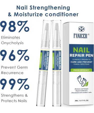Lot de 2 stylos de r paration pour ongles - Pour ongles et orteils soign s - Protection et renforcement des ongles cassants - Am liore l'apparence des ongles endommag s par les ongles bleu 1 pi ce - Buy Online on GoSupps.com