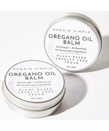 Oregano Oil Balm - Natural Antifungal for Healing Skin, Eczema, Ringworm, Jock Itch, Nail Fungus - Vegan, Made in USA - Buy Online on GoSupps.com