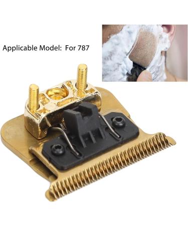 Qukaim Hair Trimmer Head Replacement Hair Trimmer Head Replacement T-Shaped Barber Clipper Cutter Ergonomic Rustproof Hair Clipper Accessory for 787 Gold - Buy Online on GoSupps.com