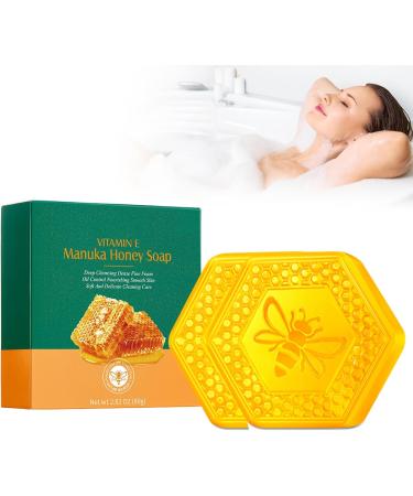 2pcs Savon Naturel Savon pour le Corps Savons Purs et Naturels Savon pour les Peaux S ches Sensibles Savon Naturel la Vitamine E et au Miel Hydratant Apaisant pour une Peau Douce et clatante - Buy Online on GoSupps.com