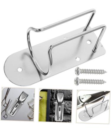FOMIYES Barber Hanger Wall Storage Holder for Hair Clipper Hair Clipper Wall-Mounted Holder Hairpin Eyebrows Mold Hair Clipper Wall Stand Hair Clipper Stand Holder Trimmer Stainless Steel - Buy Online on GoSupps.com