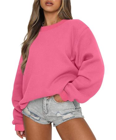 Joy-Fan Women's Casual Long Sleeve Blouse - Elegant Pink Office Sweater XL - Buy Online on GoSupps.com