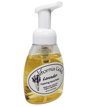 Lavender Foaming Hand Soap-All Natural and Organic 1-8 oz. Bottle