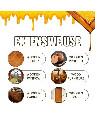 Natural micromolecule Beeswax Spray Wooden Furniture polishing Beeswax Spray Beeswax Furniture polishing and Maintenance Spray Used for Wooden Furniture Floor Care polishing Scratches renovatio - Buy Online on GoSupps.com