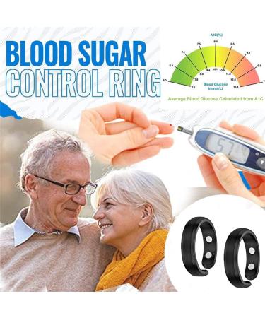 Blood Sugar Ring Control - Blood Glucose Control Ring Magnetic Therapy Ring Opening Adjustable Therapeutic Magnetic Therapy Ring for Blood Flow Arthritis and Joint Pain Relief (1PC Silver) - Buy Online on GoSupps.com