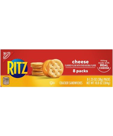 RITZ Cheese Sandwich Crackers - 8 Packs (1.35 oz each) - Buy Online on GoSupps.com