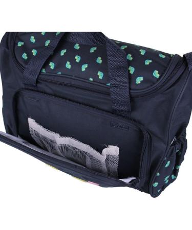 Shop FakeFace Oxford Tissue Cartoon Baby Bag Set - 4 in 1 Diaper Handbag Shoulder Bag & Bottle Holder - Dark Blue - International Shipping - Buy Online on GoSupps.com