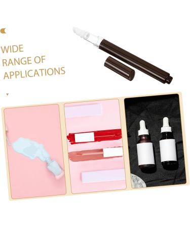 DRESSOOS lip gloss plastic nail oil pen polish bottle with brush manicure brush single hole finger oil empty cuticle oil pens reusable cuticle oil pen Bottled oil pen the brush - Buy Online on GoSupps.com