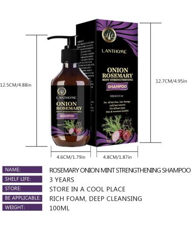 Onion Shampoo Strengthens Hair & Revitalizes Hair for Thinning Hair & Hair Loss Soft & Shiny & Reduces Frizz Moisturizes & Restores for All Hair Types - Buy Online on GoSupps.com